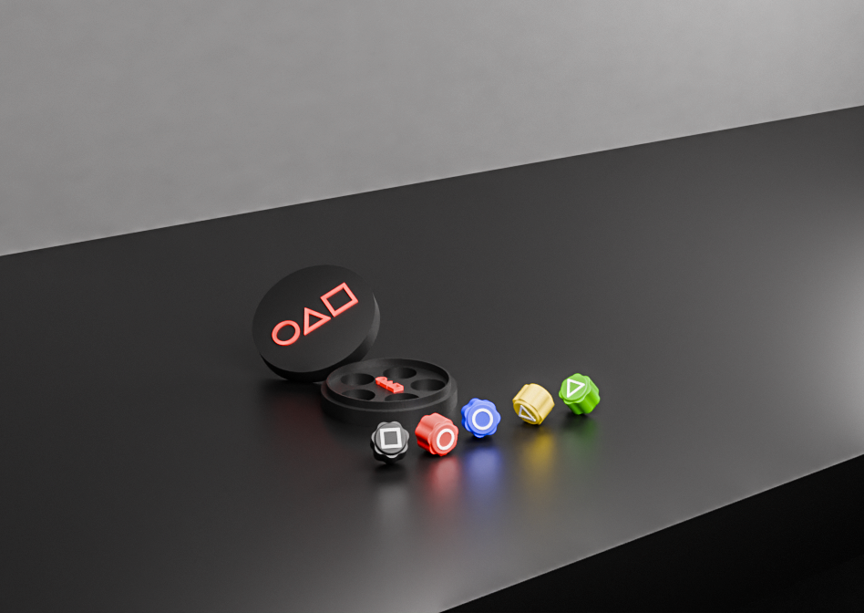 Gonggi game set Squid Game
