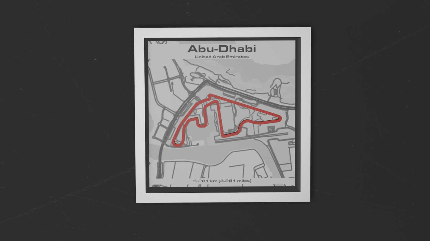 Easy F1 Abu Dhabi 3D framework