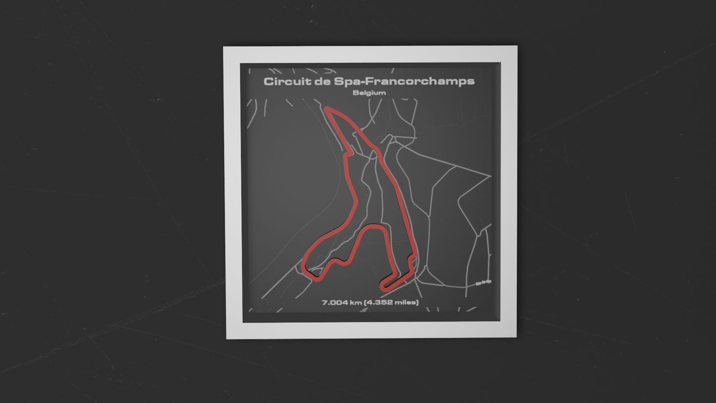 Quadro Easy F1 Spa-Francorchamps 3D