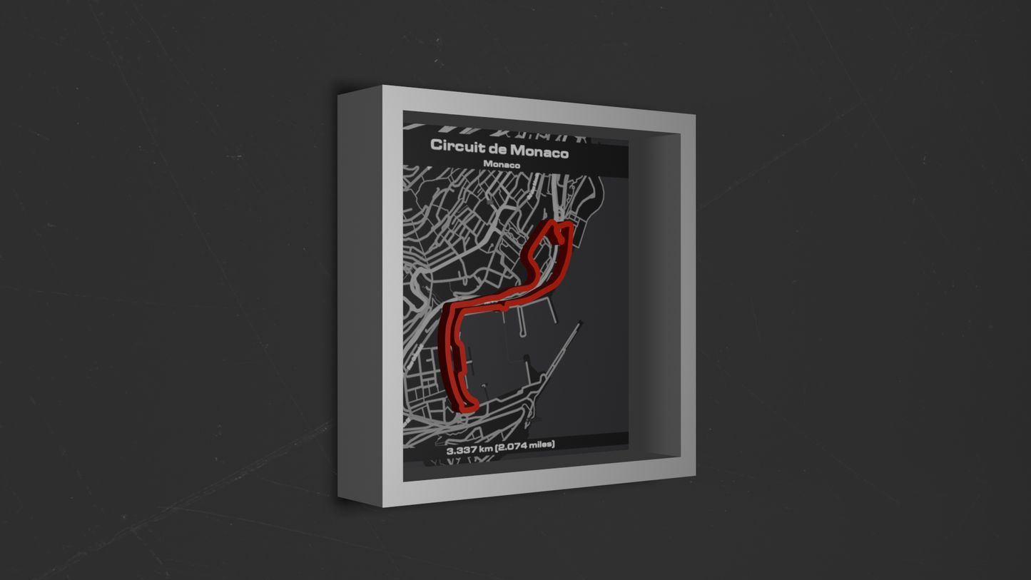 Cadre 3D facile F1 Abu Dhabi