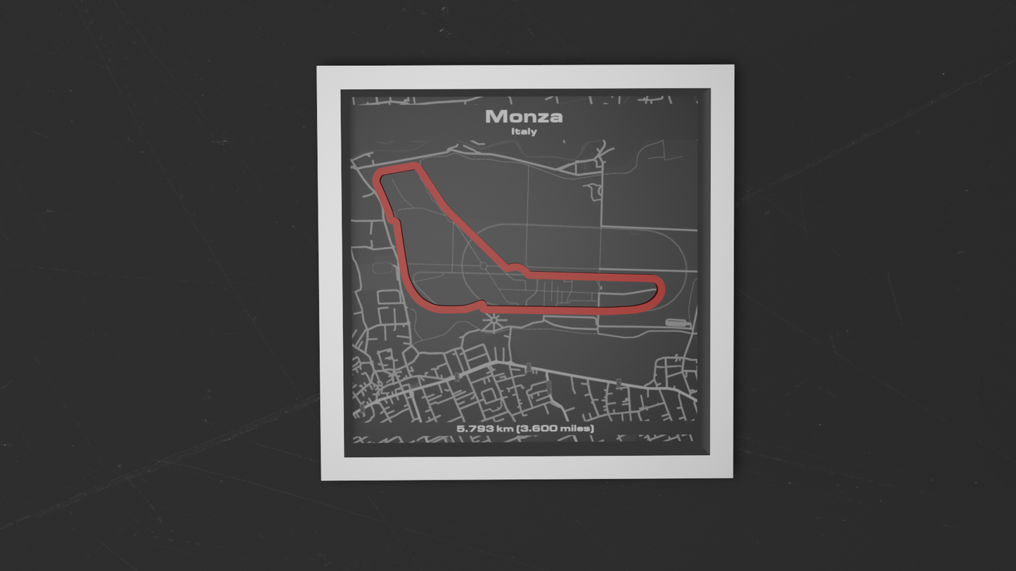 Cadre 3D facile F1 Abu Dhabi