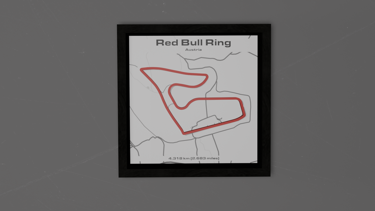 Quadro Easy F1 Red Bull Ring 3D