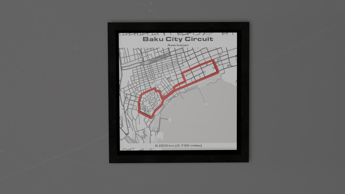 Quadro Easy F1 Baku 3D