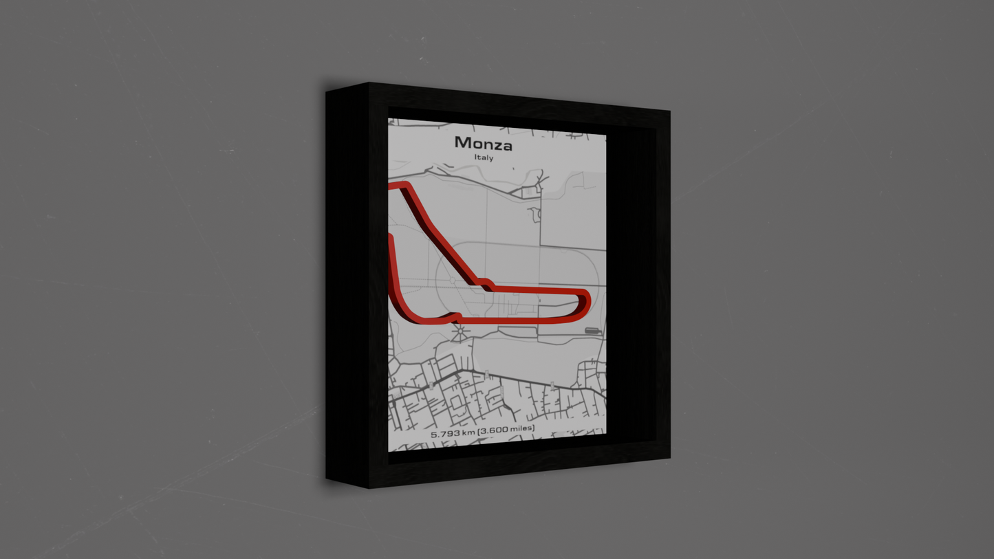 Quadro Easy F1 Monza 3D