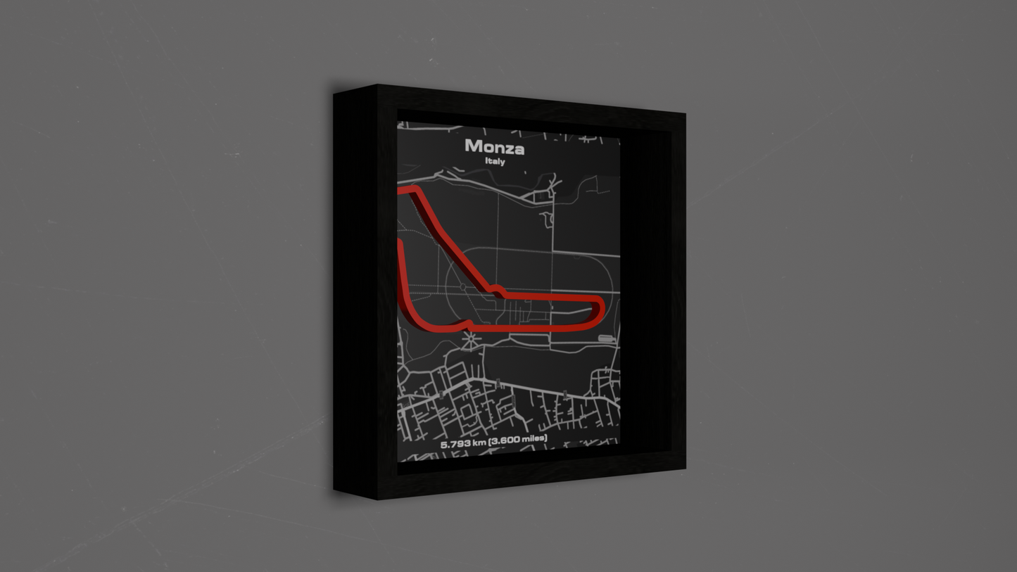 Quadro Easy F1 Monza 3D