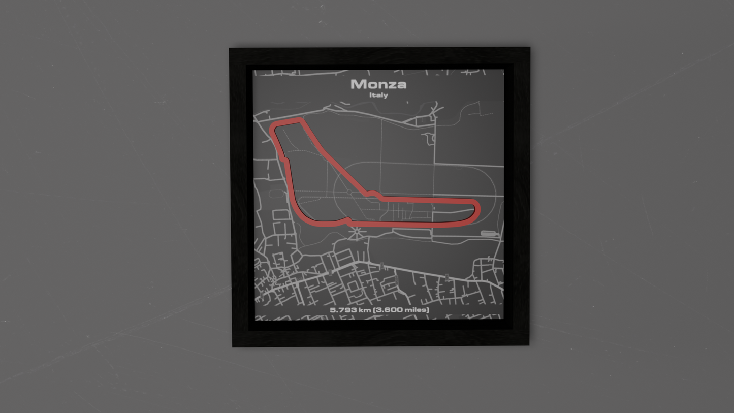 Cadre 3D facile F1 Abu Dhabi