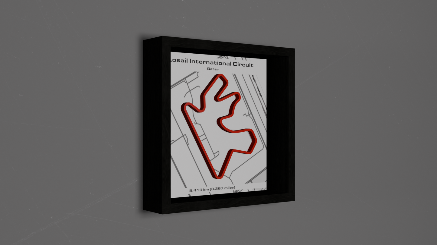 Quadro Easy F1 Losail-Qatar 3D