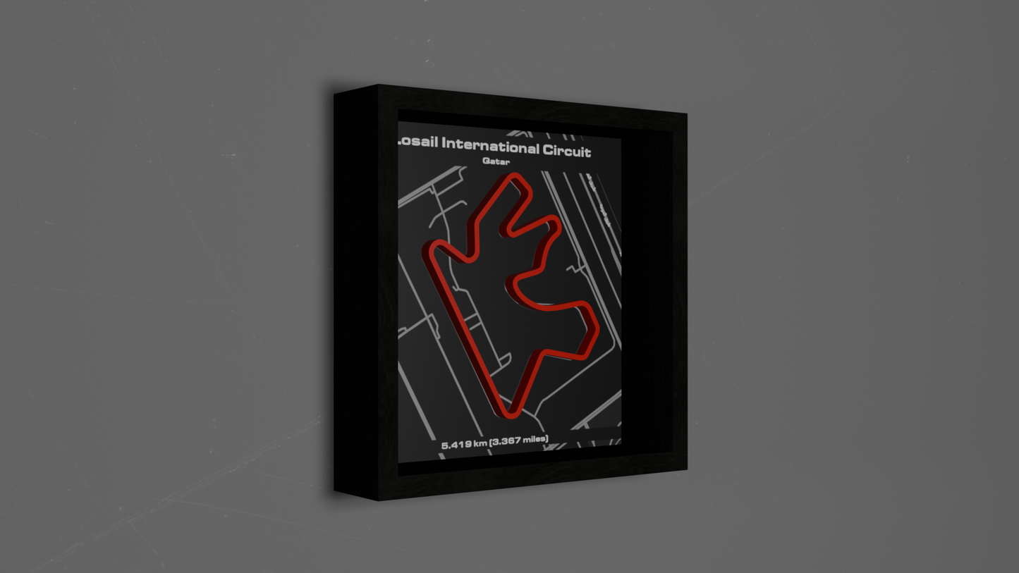 Quadro Easy F1 Losail-Qatar 3D