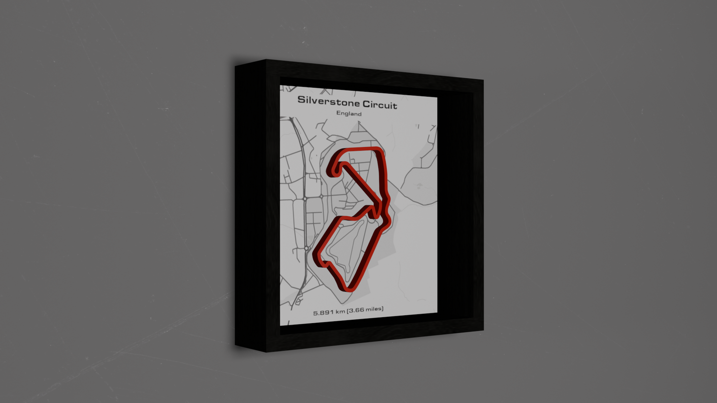 Quadro Easy F1 Silverstone 3D