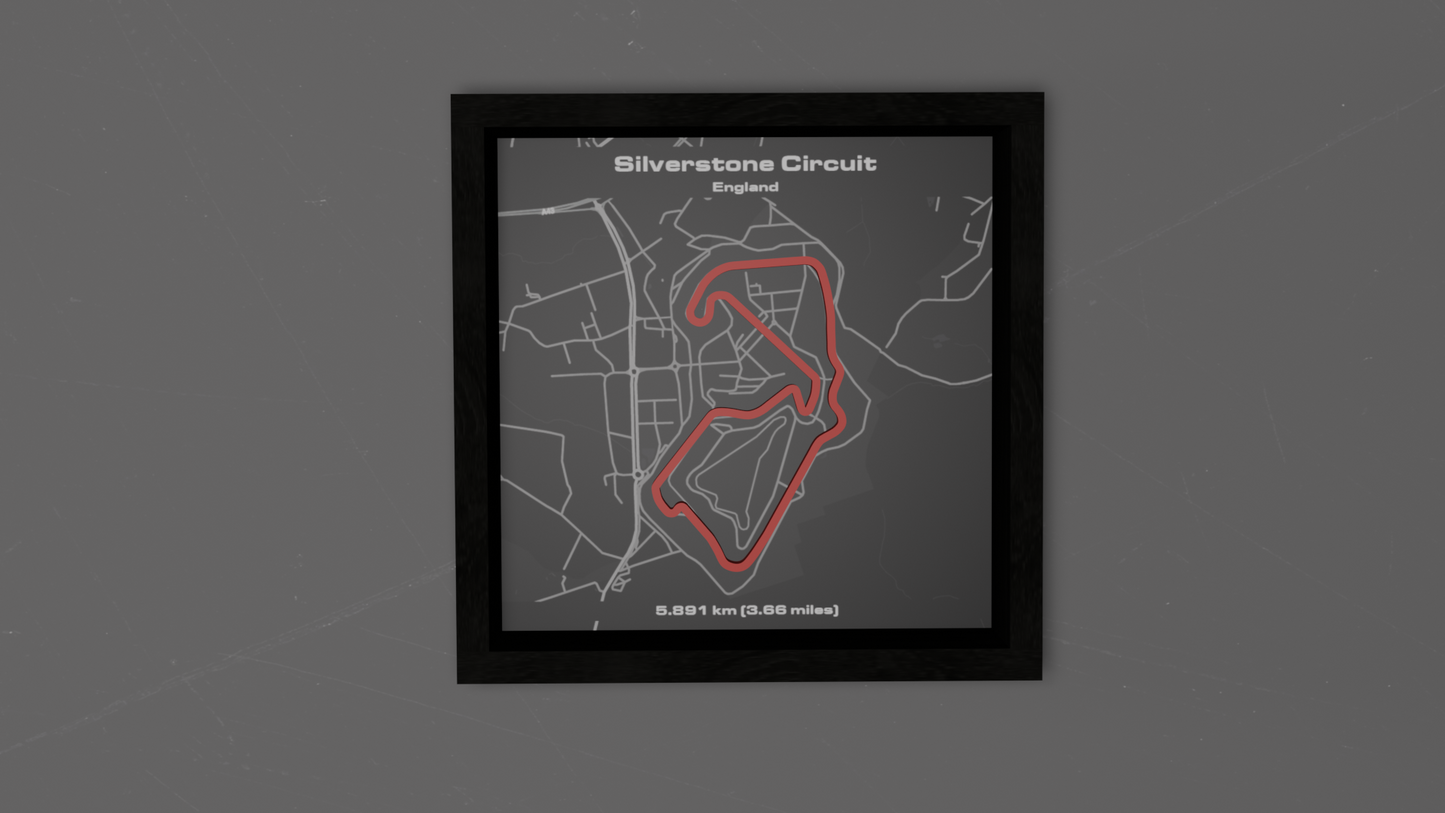 Quadro Easy F1 Silverstone 3D