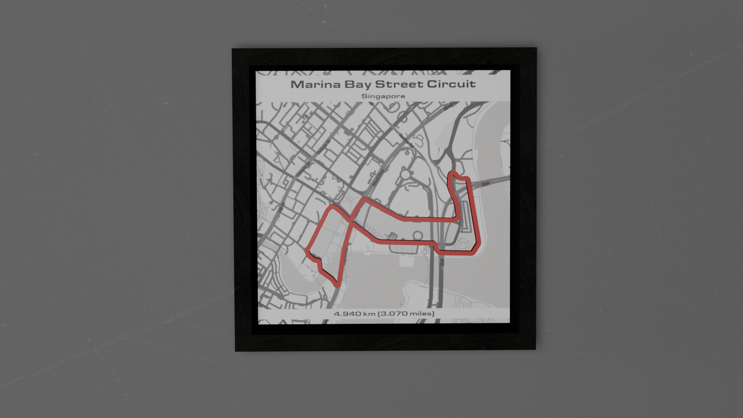 Easy F1 Abu Dhabi 3D framework